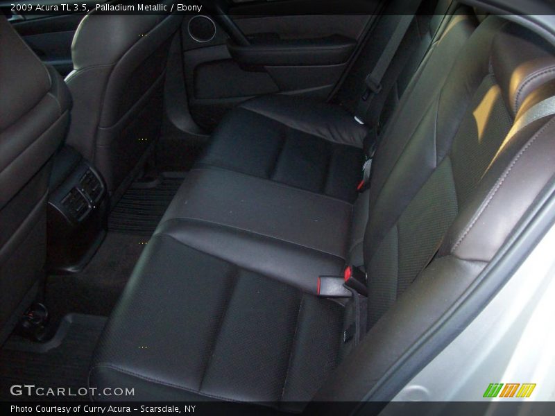 Palladium Metallic / Ebony 2009 Acura TL 3.5