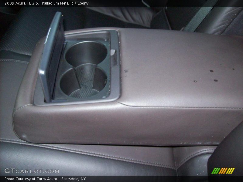 Palladium Metallic / Ebony 2009 Acura TL 3.5