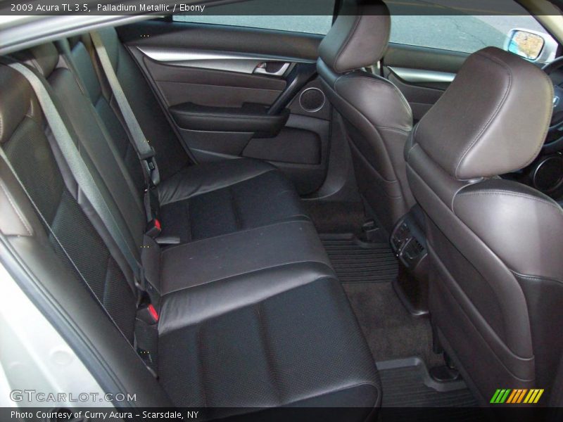 Palladium Metallic / Ebony 2009 Acura TL 3.5