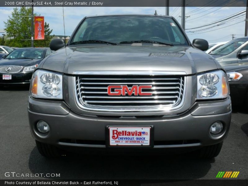 Steel Gray Metallic / Ebony 2008 GMC Envoy SLE 4x4