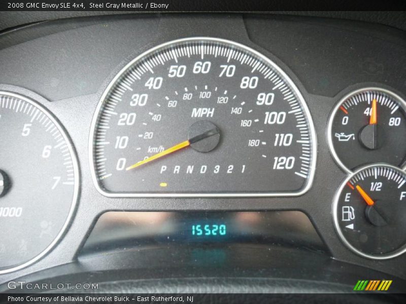 Steel Gray Metallic / Ebony 2008 GMC Envoy SLE 4x4