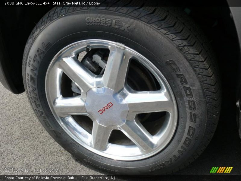 Steel Gray Metallic / Ebony 2008 GMC Envoy SLE 4x4