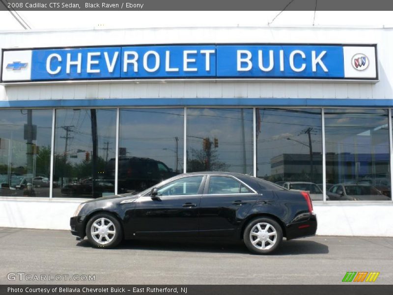 Black Raven / Ebony 2008 Cadillac CTS Sedan