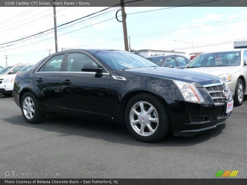 Black Raven / Ebony 2008 Cadillac CTS Sedan