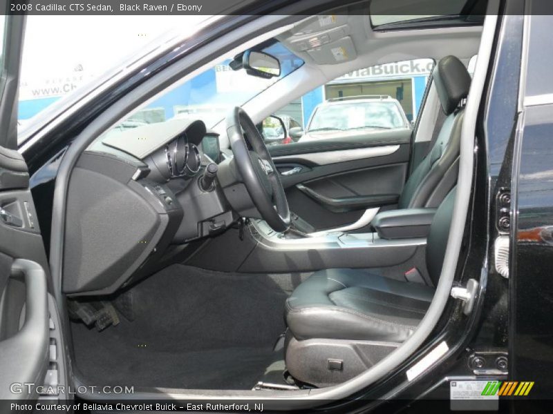 Black Raven / Ebony 2008 Cadillac CTS Sedan