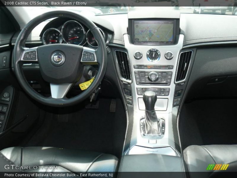 Black Raven / Ebony 2008 Cadillac CTS Sedan