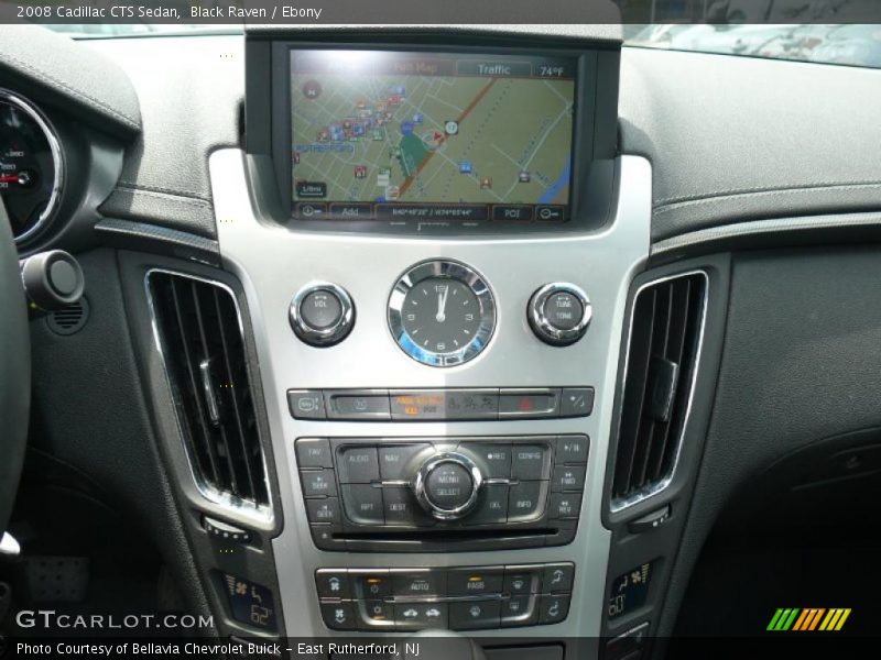 Navigation of 2008 CTS Sedan