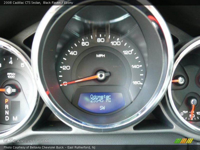 Black Raven / Ebony 2008 Cadillac CTS Sedan