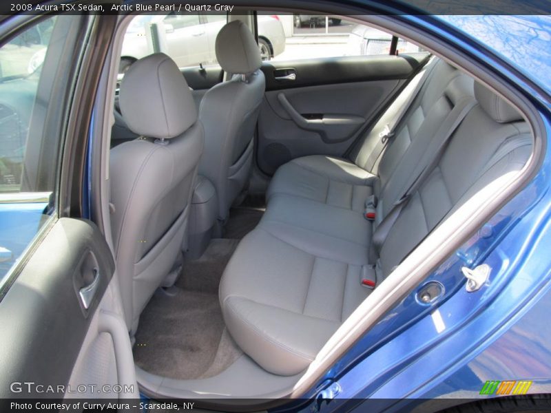 Arctic Blue Pearl / Quartz Gray 2008 Acura TSX Sedan