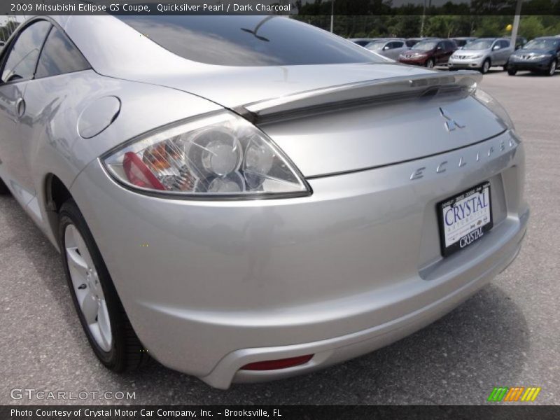 Quicksilver Pearl / Dark Charcoal 2009 Mitsubishi Eclipse GS Coupe