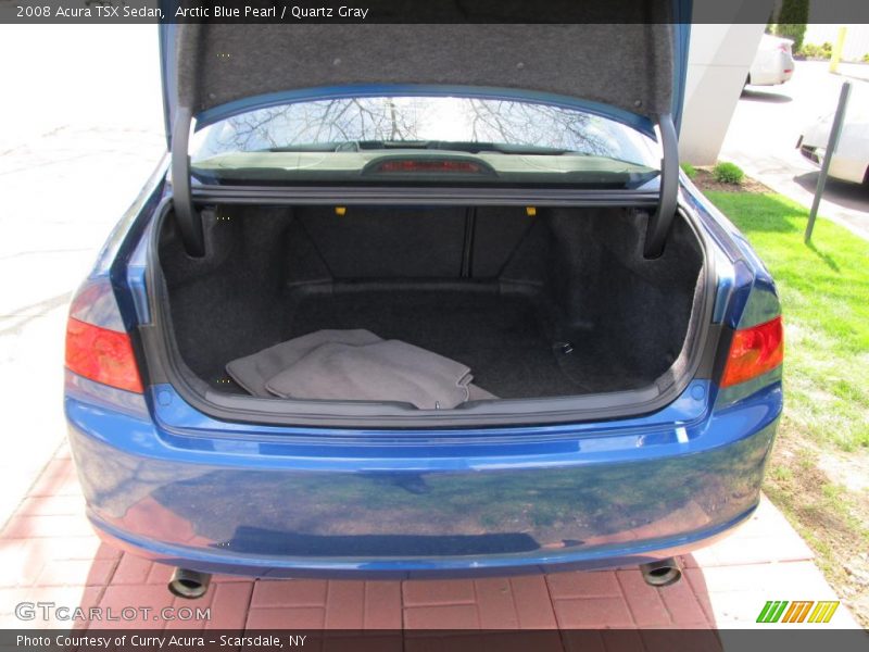 Arctic Blue Pearl / Quartz Gray 2008 Acura TSX Sedan