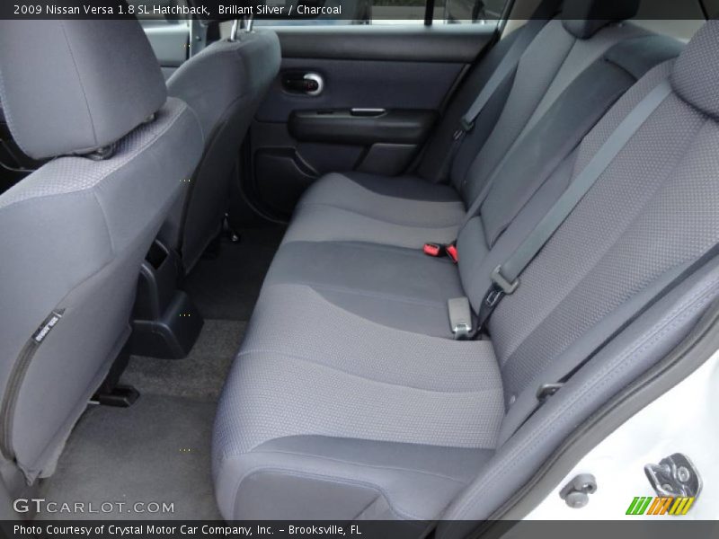 Brillant Silver / Charcoal 2009 Nissan Versa 1.8 SL Hatchback