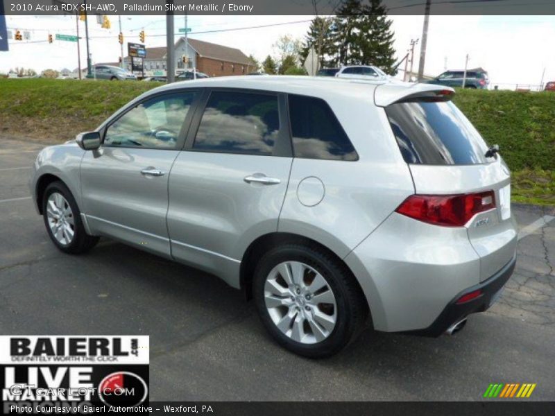 Palladium Silver Metallic / Ebony 2010 Acura RDX SH-AWD