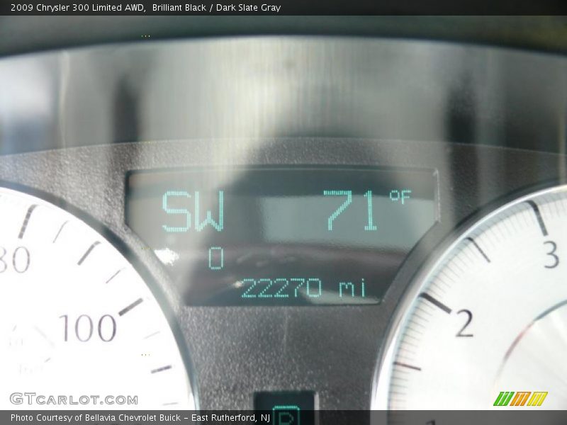Brilliant Black / Dark Slate Gray 2009 Chrysler 300 Limited AWD