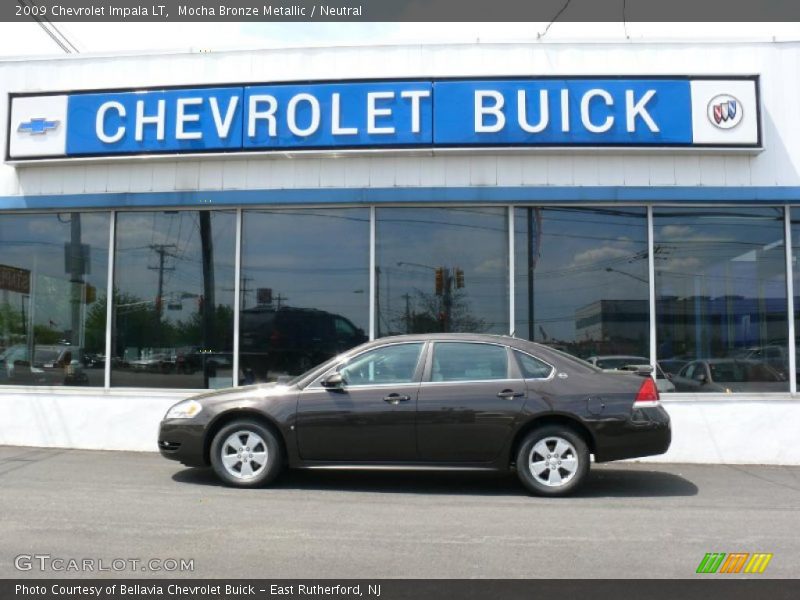 Mocha Bronze Metallic / Neutral 2009 Chevrolet Impala LT