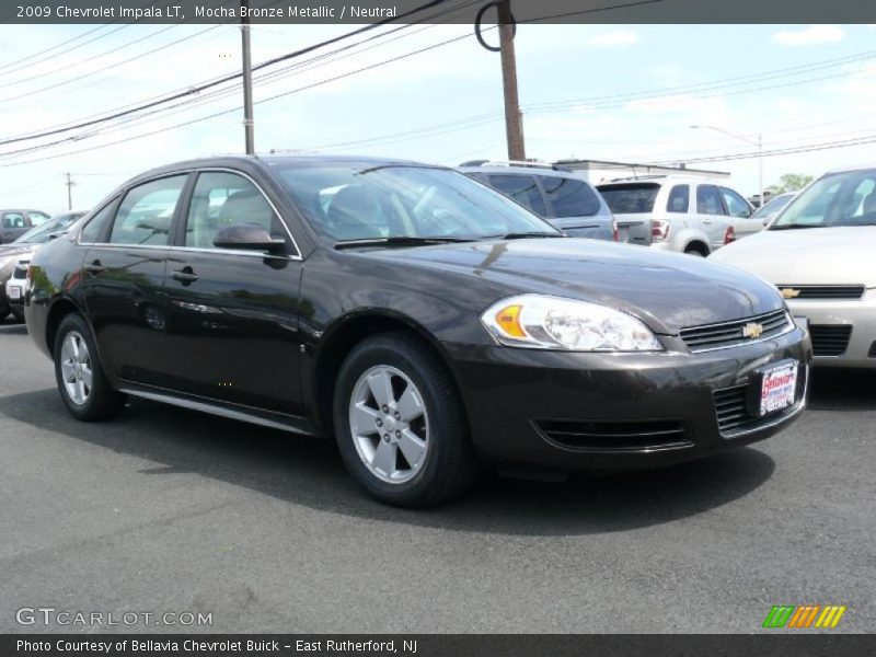 Mocha Bronze Metallic / Neutral 2009 Chevrolet Impala LT