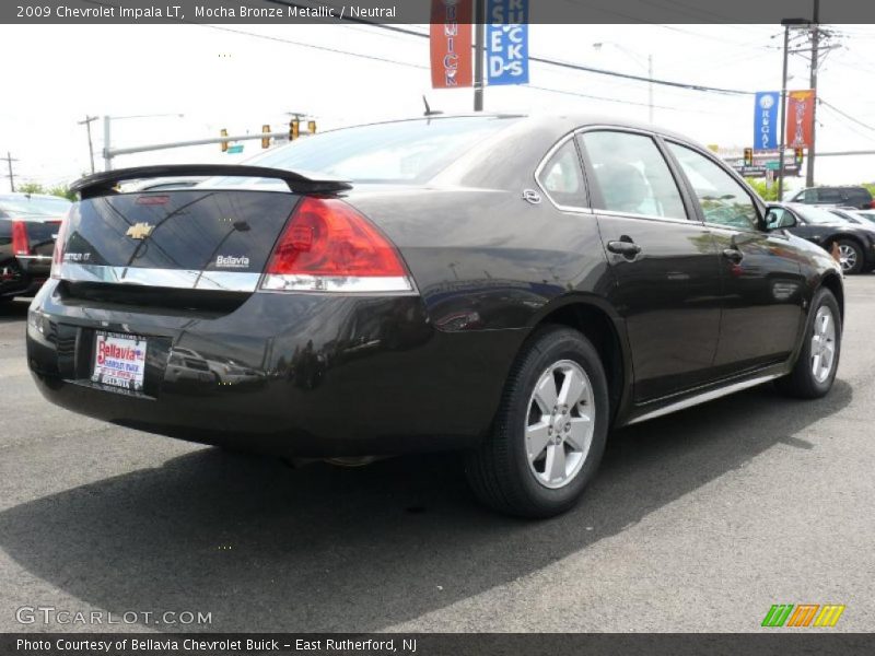 Mocha Bronze Metallic / Neutral 2009 Chevrolet Impala LT