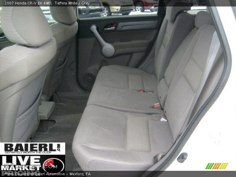 Taffeta White / Gray 2007 Honda CR-V EX 4WD