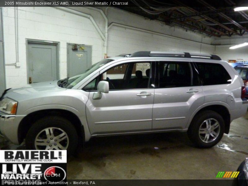 Liquid Silver Metallic / Charcoal 2005 Mitsubishi Endeavor XLS AWD