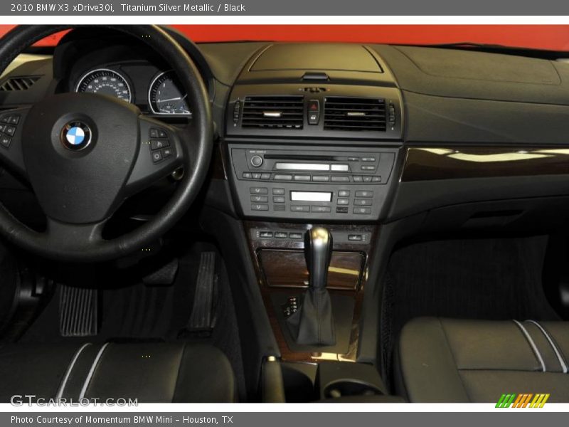 Titanium Silver Metallic / Black 2010 BMW X3 xDrive30i