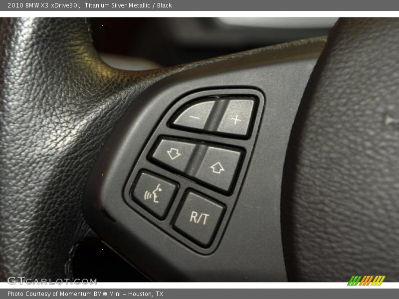 Titanium Silver Metallic / Black 2010 BMW X3 xDrive30i