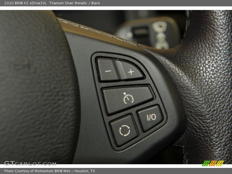Titanium Silver Metallic / Black 2010 BMW X3 xDrive30i