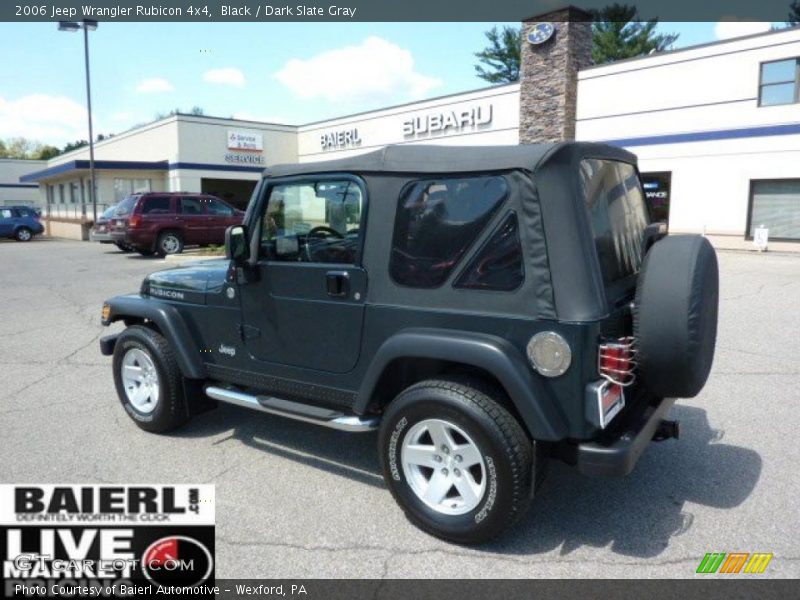 Black / Dark Slate Gray 2006 Jeep Wrangler Rubicon 4x4