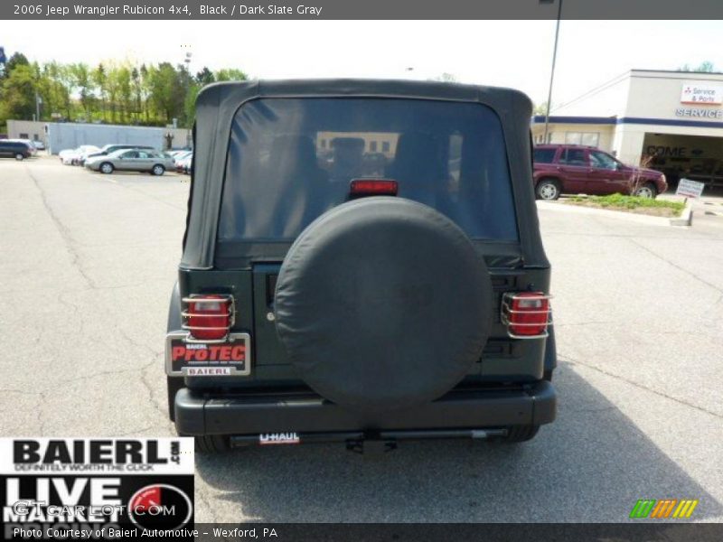 Black / Dark Slate Gray 2006 Jeep Wrangler Rubicon 4x4