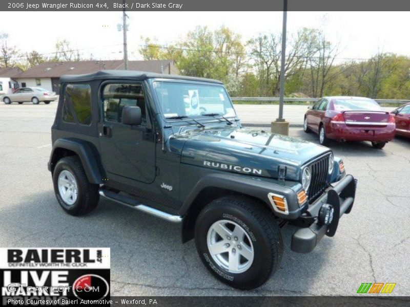 Black / Dark Slate Gray 2006 Jeep Wrangler Rubicon 4x4