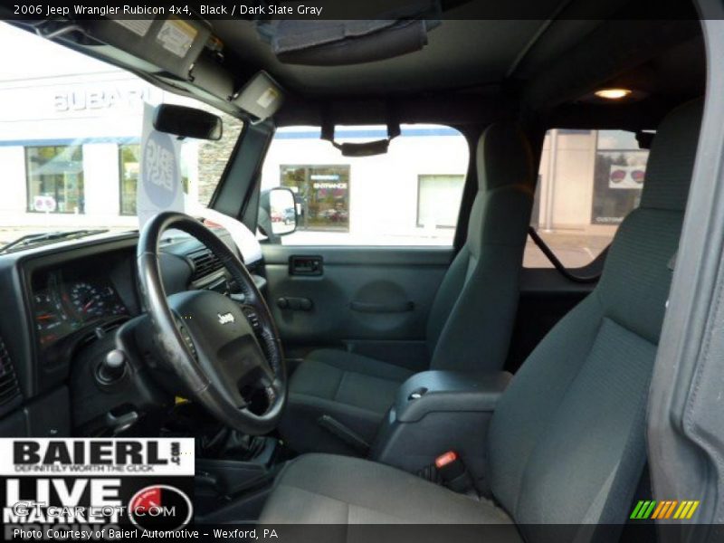 Black / Dark Slate Gray 2006 Jeep Wrangler Rubicon 4x4