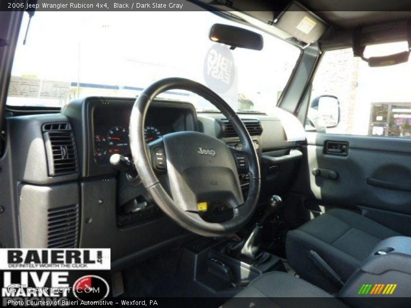 Black / Dark Slate Gray 2006 Jeep Wrangler Rubicon 4x4