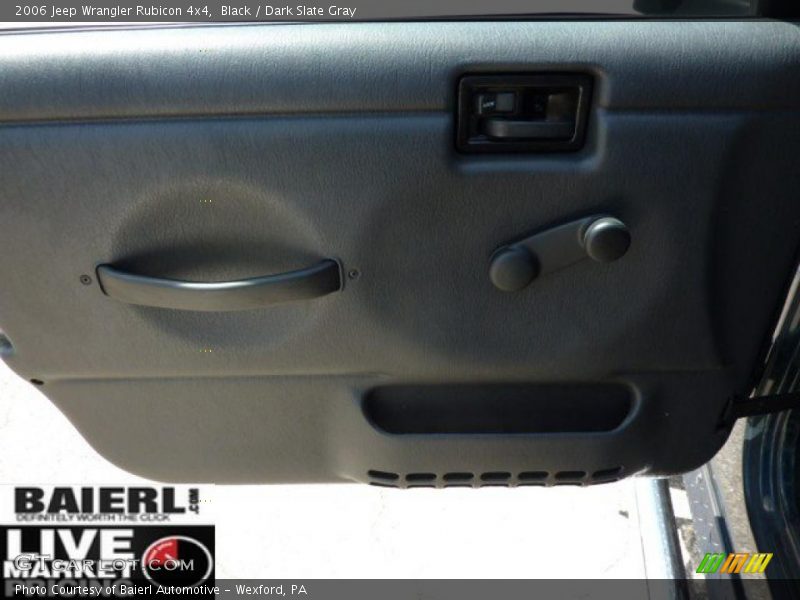 Black / Dark Slate Gray 2006 Jeep Wrangler Rubicon 4x4