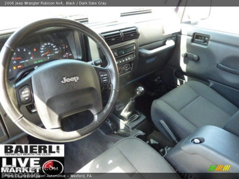 Black / Dark Slate Gray 2006 Jeep Wrangler Rubicon 4x4