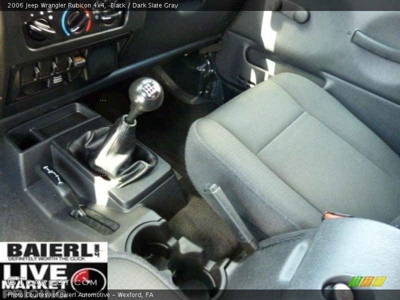 Black / Dark Slate Gray 2006 Jeep Wrangler Rubicon 4x4