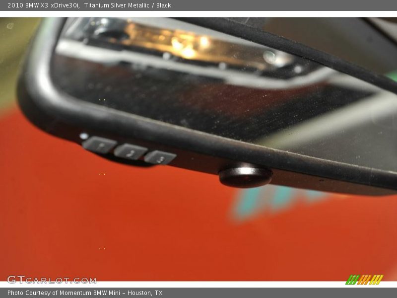 Titanium Silver Metallic / Black 2010 BMW X3 xDrive30i