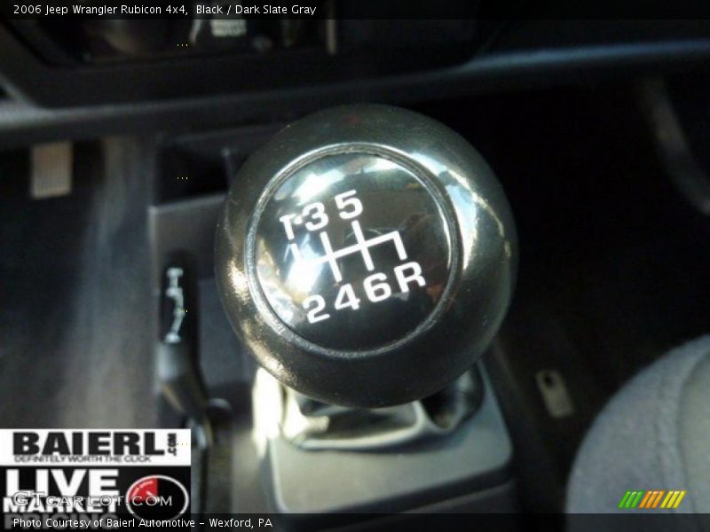 Black / Dark Slate Gray 2006 Jeep Wrangler Rubicon 4x4