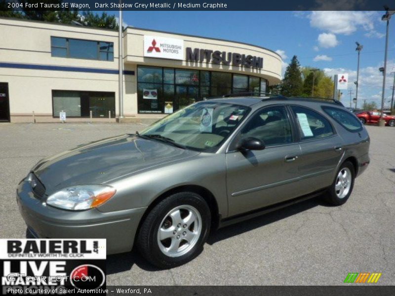 Dark Shadow Grey Metallic / Medium Graphite 2004 Ford Taurus SE Wagon