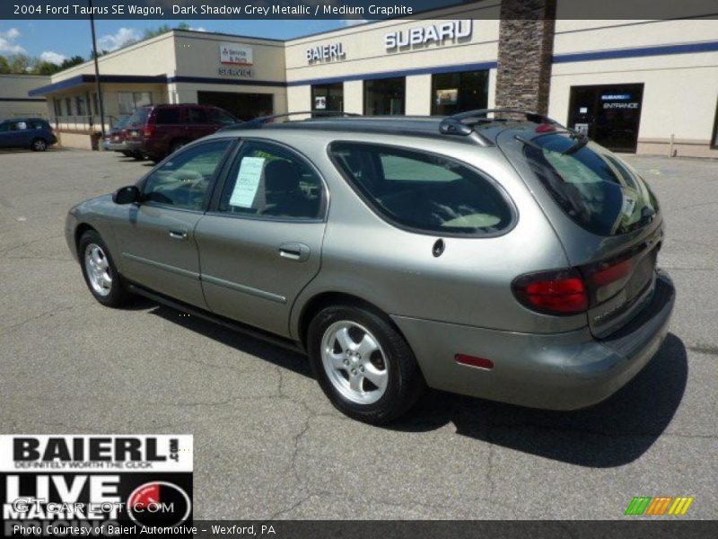 Dark Shadow Grey Metallic / Medium Graphite 2004 Ford Taurus SE Wagon