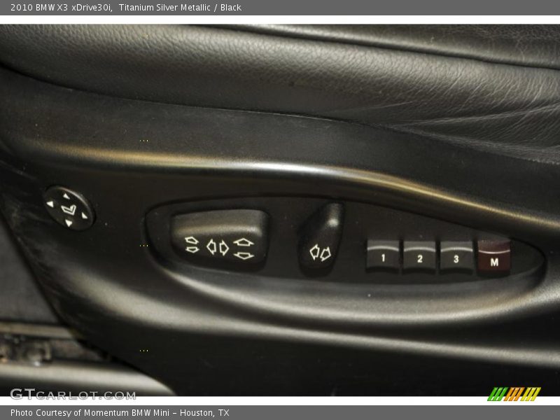 Titanium Silver Metallic / Black 2010 BMW X3 xDrive30i