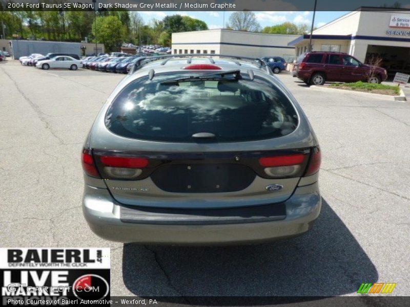 Dark Shadow Grey Metallic / Medium Graphite 2004 Ford Taurus SE Wagon