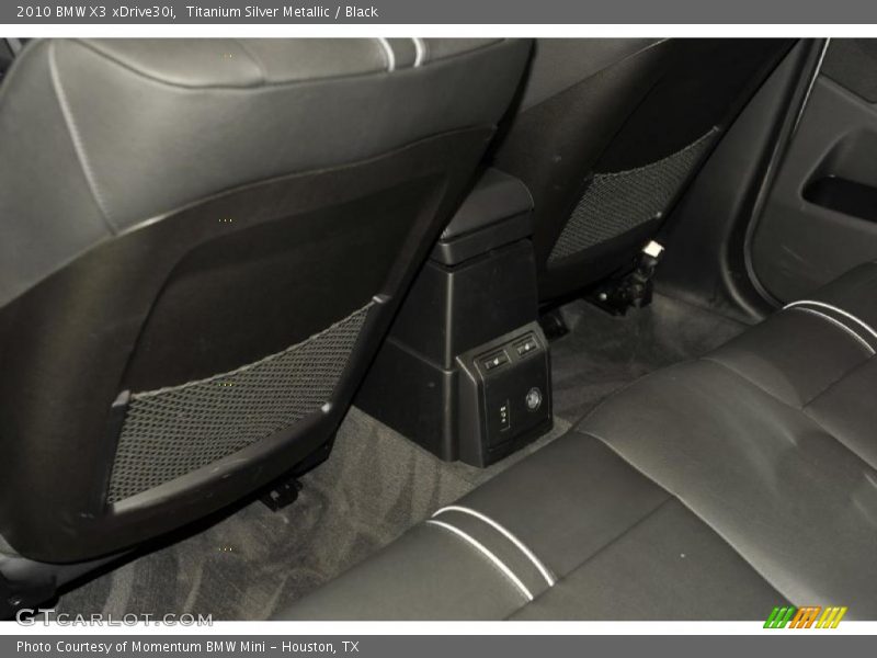 Titanium Silver Metallic / Black 2010 BMW X3 xDrive30i