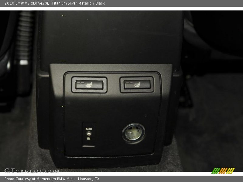 Titanium Silver Metallic / Black 2010 BMW X3 xDrive30i