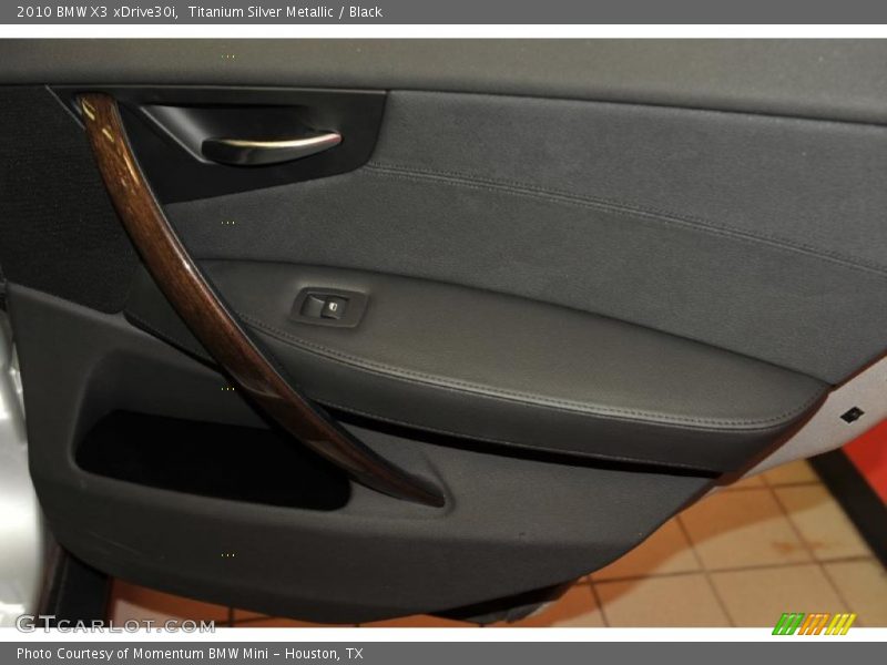 Titanium Silver Metallic / Black 2010 BMW X3 xDrive30i
