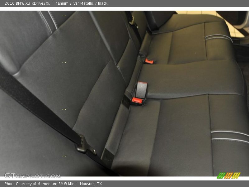 Titanium Silver Metallic / Black 2010 BMW X3 xDrive30i