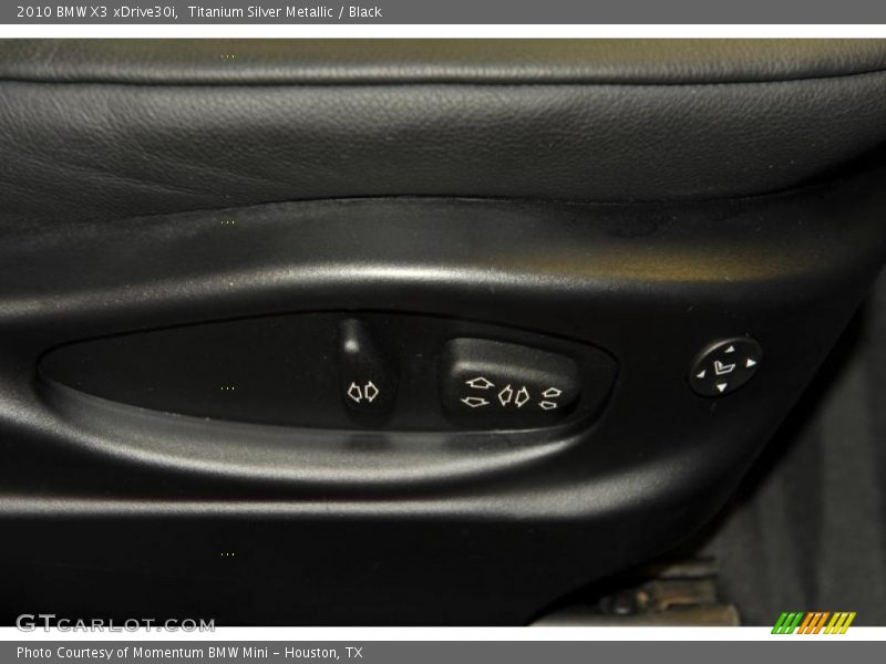 Titanium Silver Metallic / Black 2010 BMW X3 xDrive30i