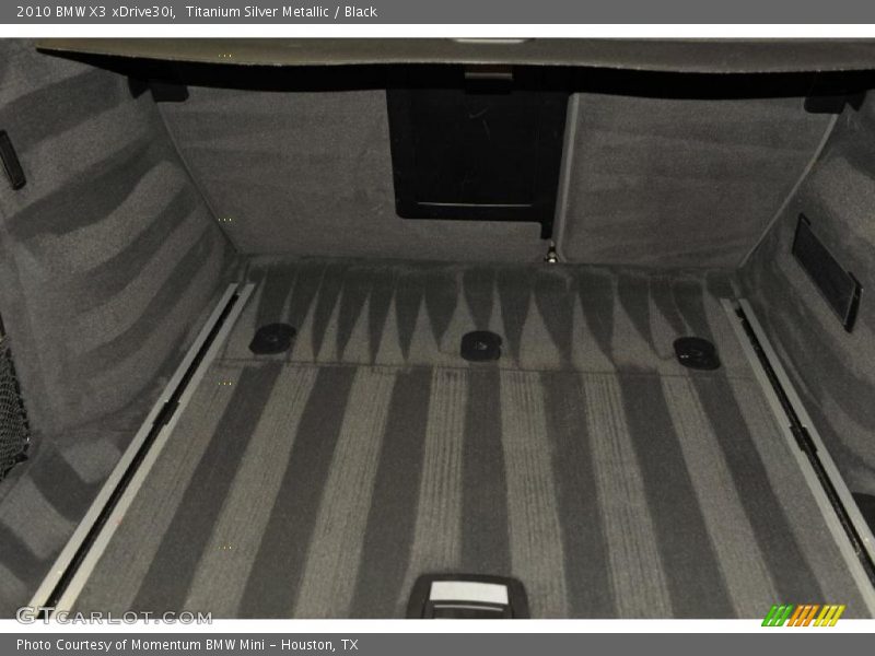 Titanium Silver Metallic / Black 2010 BMW X3 xDrive30i