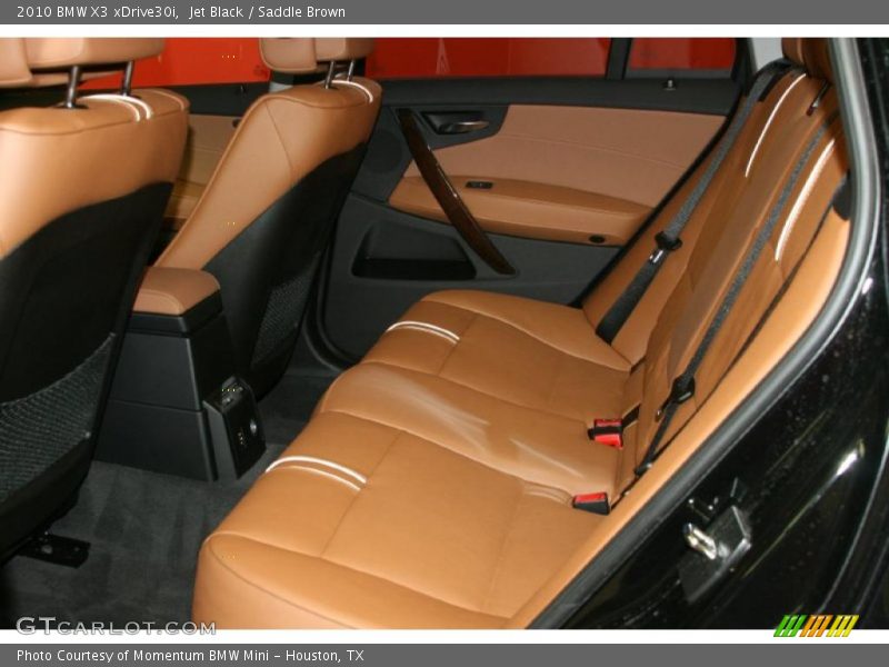 Jet Black / Saddle Brown 2010 BMW X3 xDrive30i