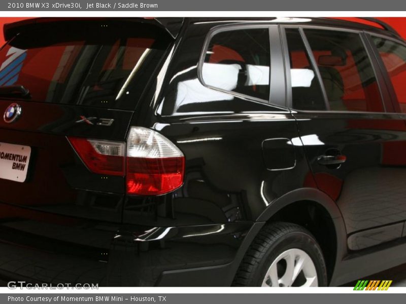 Jet Black / Saddle Brown 2010 BMW X3 xDrive30i