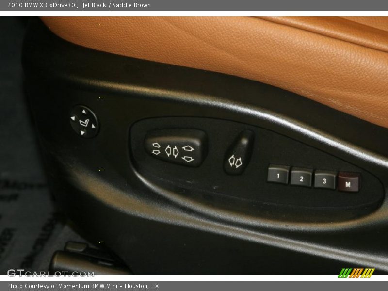 Jet Black / Saddle Brown 2010 BMW X3 xDrive30i