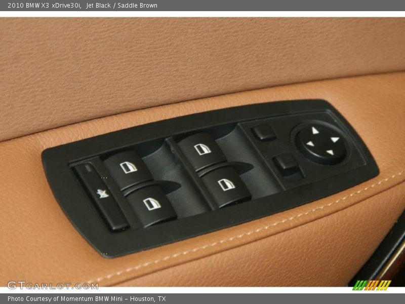 Jet Black / Saddle Brown 2010 BMW X3 xDrive30i